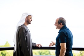 رئيس الدولة يبحث مع الرئيس المصري العلاقات الأخوية والتطورات في الشرق الأوسط