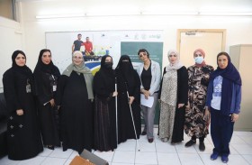 شرطة دبي تعزز الوعي بحقوق المكفوفين في اليوم العالمي للعصا البيضاء