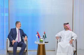 عمار بن حميد يستقبل سفير صربيا