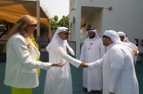 الشيخ ماجد بن حمد القاسمي يشهد حفل ختام العام الدراسي لمركز أولادنا لأصحاب الهمم