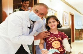 علاج طفلة بدبي من شامة عملاقة تصيب مولودا من كل 50 ألفا