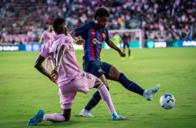 برشلونة يستعد للكلاسيكو «الودي» بسداسية في شباك إنتر ميامي