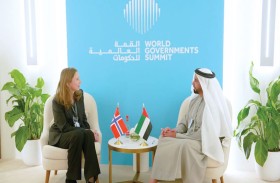 القمة العالمية للحكومات.. سيف بن زايد يلتقي وزيرة العدل والأمن العام النرويجية