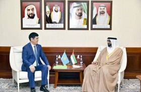 البواردي يبحث التعاون مع سفير كازاخستان