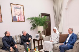 محمد بن زايد يحضر لقاء أخويا في العقبة جمع سموه مع ملك الأردن والرئيس المصري ورئيس وزراء العراق