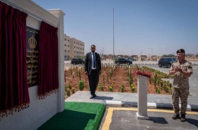 العاهل الأردني يفتتح مدينة الشيخ خليفة بن زايد السكنية في الزرقاء المخصصة لضباط وأفراد القوات المسلحة
