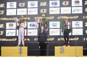 الإماراتي راشد الظاهري يعتلي منصة التتويج في سباق ماكاو لفورمولا4-