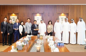 وفد كوري جنوبي يزور مجلس دبي الرياضي ويطلع على تطور القطاع الرياضي