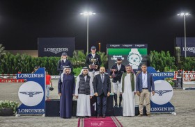 اختتام النسخة الـ 25 من بطولة الشارقة الدولية لقفز الحواجز فئة 3 نجوم