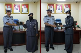 احتفاء بيوم المرأة العالمي شرطة أبوظبي تكرم منتسبات مديرية المرور المتميزات