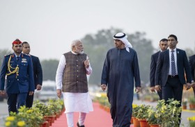 رئيس الدولة ورئيس وزراء الهند يؤكدان ضرورة وقف إطلاق النار في غزة وحماية المدنيين وتوفير المساعدات الكافية لهم 