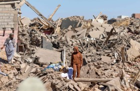 «الحياة انتهت هنا»..  قرية مغربية دمرها الزلزال 