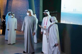 محمد بن زايد يزور جناحي الكويت وقطر المشاركين في معرض إكسبو 2020 دبي