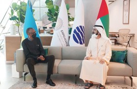 محمد بن راشد يبحث مع رئيس رواندا العلاقات الثنائية والقضايا الأساسية التي تخص المنطقة