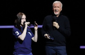 بيلي إيليش تتعاون مع جيمس كاميرون في فيلم جديد