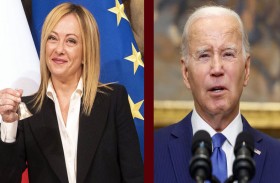 بايــــــدن يستقبـــــل رئيســــــة وزراء إيطــــــــاليا 