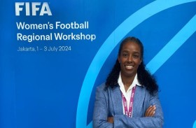 نورة المزروعي تُشارك في ورشة عمل الفيفا الإقليمية في جاكارتا