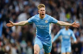 كلمة دي بروين تحسم لقب الدوري الإنجليزي في الجولة الأخيرة 