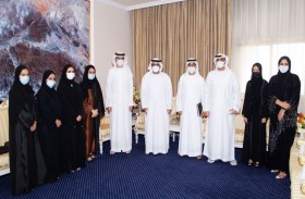 ولي عهد الفجيرة يلتقي مدير المؤسسة الاتحادية ومجلس الفجيرة للشباب