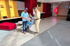 مدير مركز شرطة المرقبات يلتقي المتعاملين  