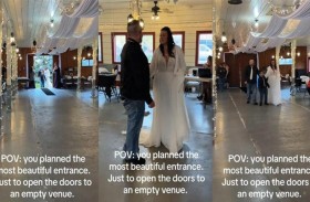 عروس تُصدم بحفل زفافها.. لم يحضر أحد