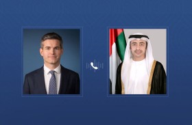 عبدالله بن زايد ووزير خارجية هولندا يبحثان هاتفيا تعزيز العلاقات الثنائية بين البلدين