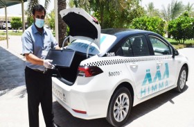 تعاون مثمر بين هيئة النقل في عجمان والحكومه الرقمية لحملة (همة)