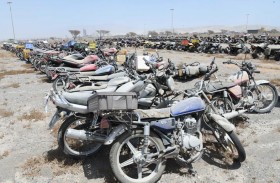 شرطة رأس الخيمة تضبط 400 دراجة نارية مخالفة 