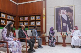 عمار النعيمي يستقبل سفيرة المالديف