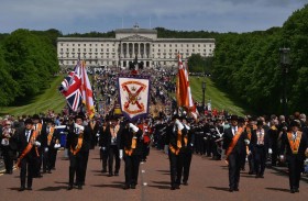 الوحدويون يحتفلون بمئوية تأسيس إيرلندا الشمالية 