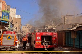 قتيل و10 مصابين في انفجار “غامض” وسط غزة