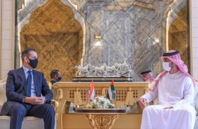 عمار النعيمي يستقبل السفير العراقي