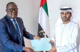 الخارجية تتسلم نسخة من أوراق اعتماد سفير جمهورية غينيا الاستوائية لدى الدولة