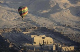 سقوط منطاد في الأقصر