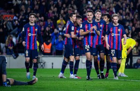 رحلتان سهلتان لبرشلونة المتصدر ووصيفه ريال مدريد 