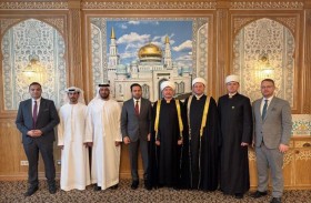 حكماء المسلمين والإدارة الدينية لمسلمي روسيا يبحثان تعزيز التعاون