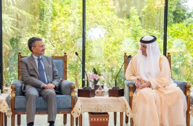 سعود بن صقر يستقبل السفير الهندي لدى الدولة