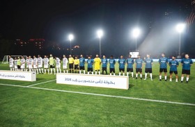 فوزان في ختام الجولة الأولى لكأس منصور بن زايد