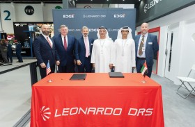 ايدج وليوناردو دي آر إس تتعاونان لتعزيز القدرات الدفاعية والصناعية في الإمارات