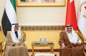 ولي عهد أبوظبي وولي عهد البحرين يبحثان سُبل تعزيز العلاقات الثنائية