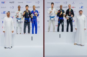 اللاعبون من فئة الهواة يبدعون على بساط النسخة (15) من بطولة أبوظبي العالمية لمحترفي الجوجيتسو