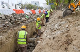 بلدية مدينة أبوظبي تنفذ مشروعا لتطوير مرافق الري في جزيرة أبوظبي