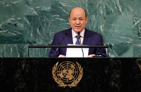 العليمي: الحوثيون تعاملوا مع الهدنة كفرصة للابتزاز