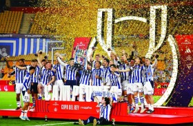 ريال سوسييداد يتوّج بكأس الملك ويبخر حلم غريزمان 