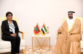 البواردي يلتقي وزيرة دفاع المالديف