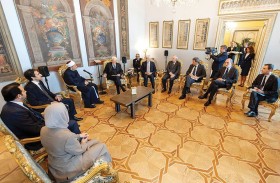 أحمد الطيب خلال لقائه الرئيس الإيطالي: الأزهر و«حكماء المسلمين» حريصان على نشر قيم التسامح والسلام