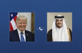أمير قطر يناقش هاتفياً مع الرئيس الأمريكي الاعتداءات الإيرانية وسبل الحفاظ على الاستقرار الإقليمي
