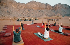 مركز مليحة للآثار يقدم جلسات يوغا حصرية