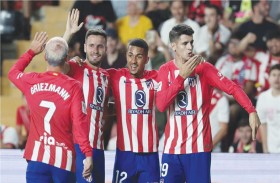  أتلتيكو يتطلع لعرض عضلاته أمام إشبيلية