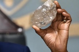 سهم شركة يقفز 91 % بعد اكتشافها ثاني أكبر ماسة بالعالم